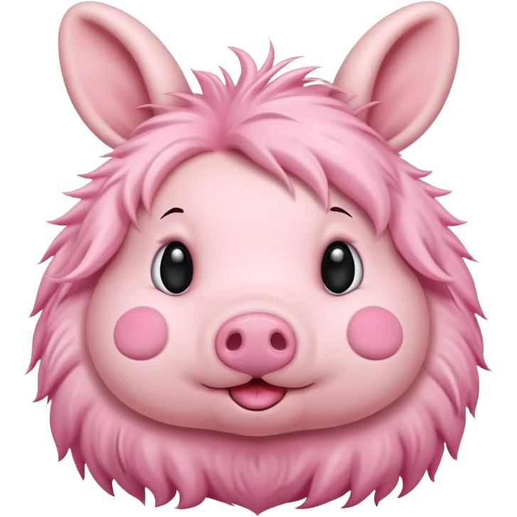 Can you do a mix of a bunny and a pig emoji