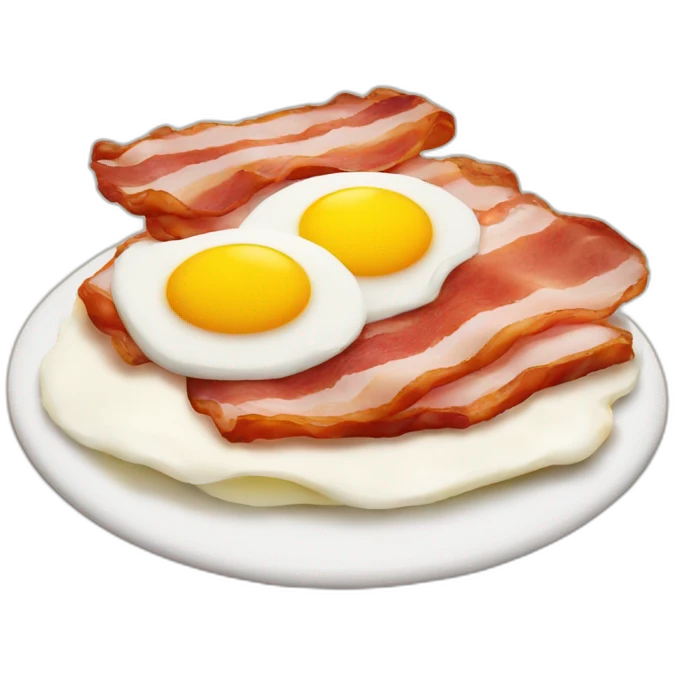 bacon and eggs emoji