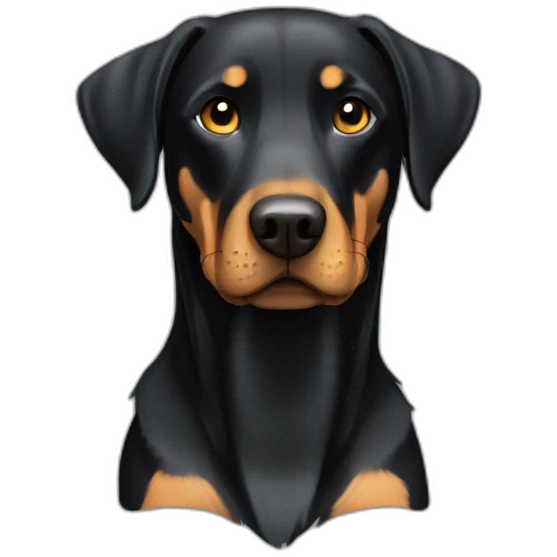 labrador croisé beauceron emoji