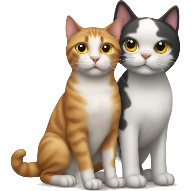 CAT WITH DOG emoji