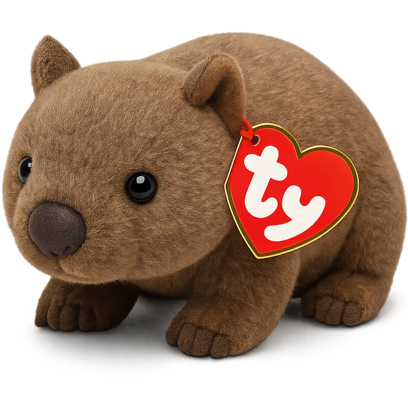 wombat beanie baby emoji