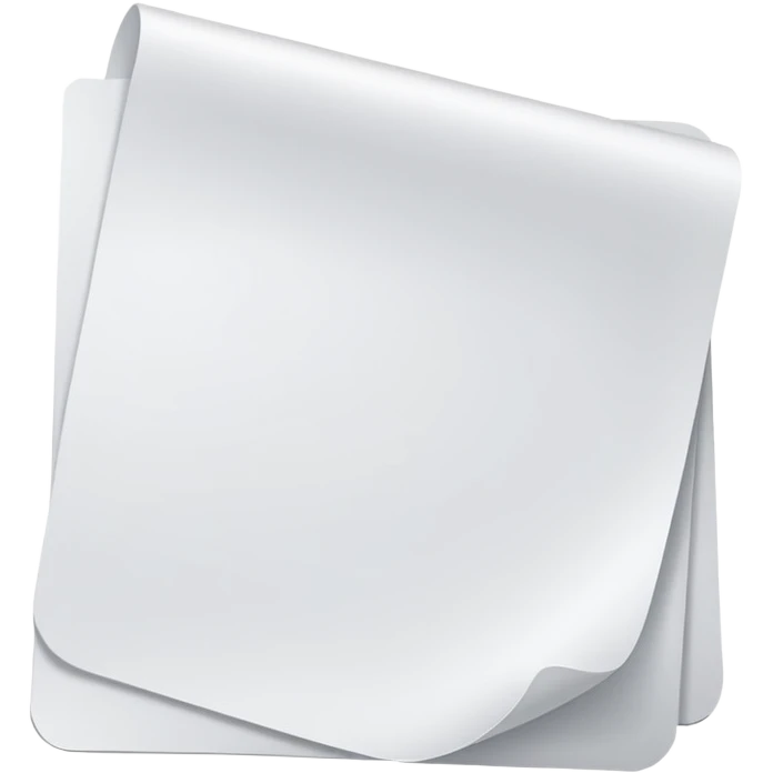 Paper emoji