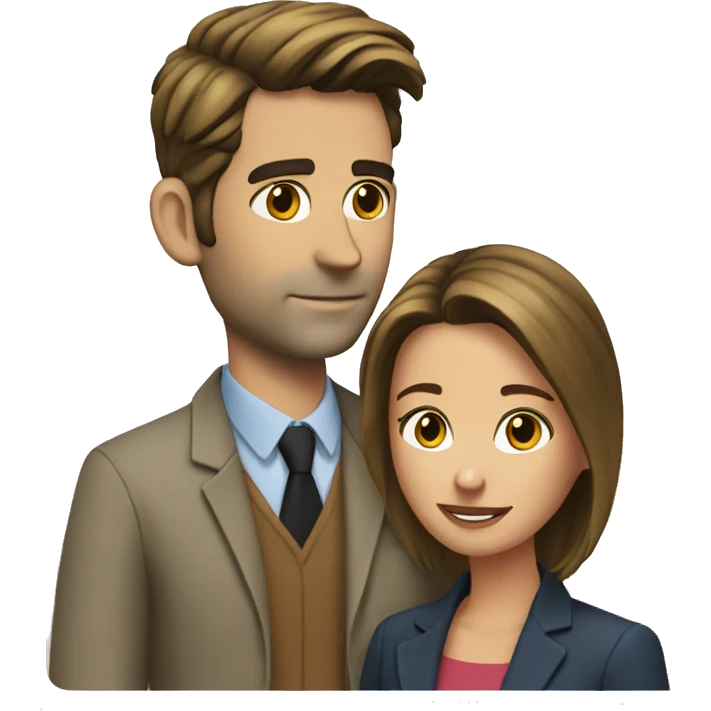 Rachel and Ross we were on a break  emoji
