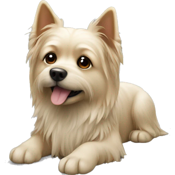 Dog mini York  emoji