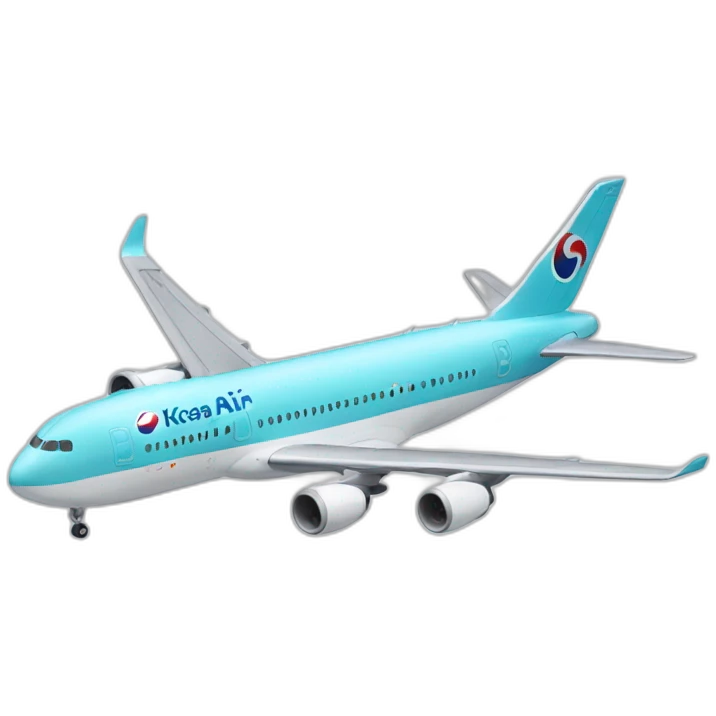 Korean Air's plane emoji