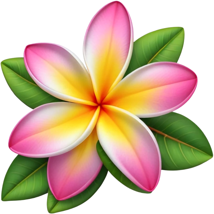 Plumeria  emoji