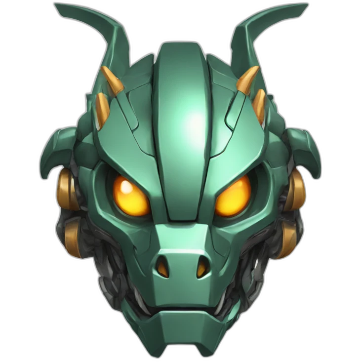 mecha dragon head emoji