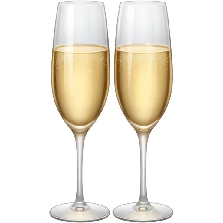 two glasses gently touching each other emoji