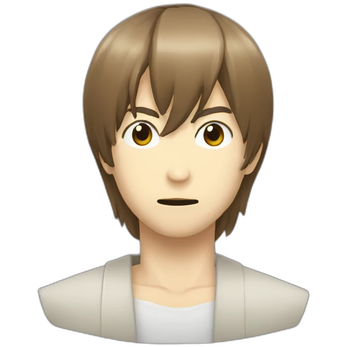 Yagami Raito face emoji