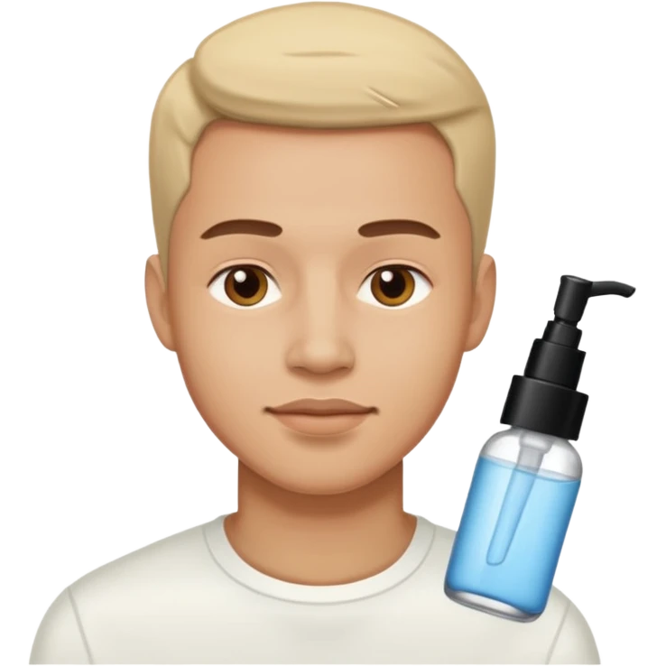 skincare routine man emoji