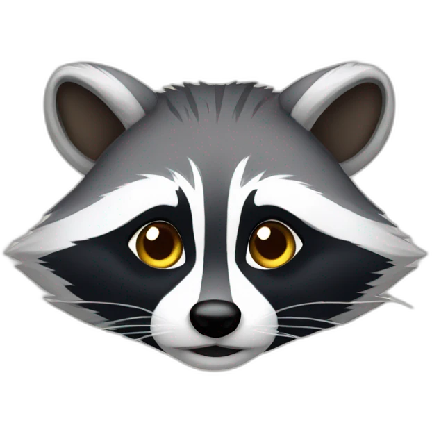 Racoon emoji