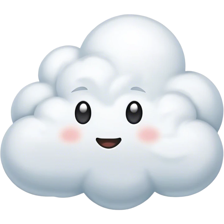 Cloud  emoji