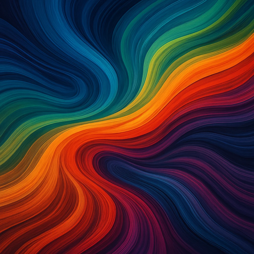 the concept of movement, interpreted visually, creative and abstract representation of motion and flow emoji