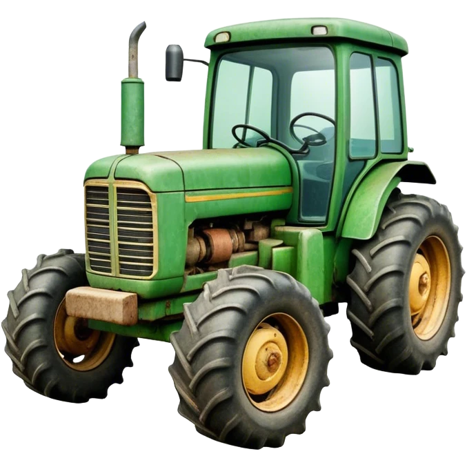 green tractor emoji