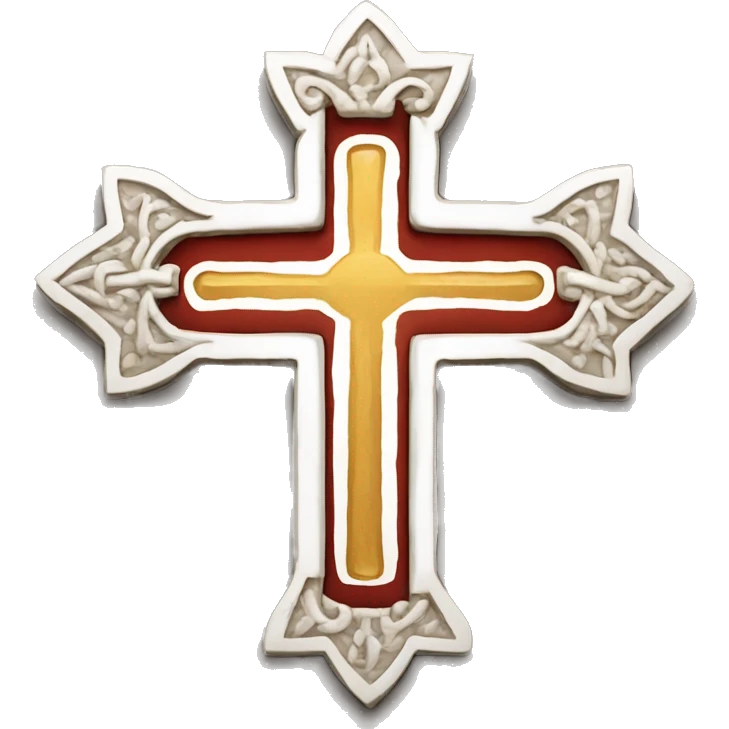 Macedonian orthodox cross emoji