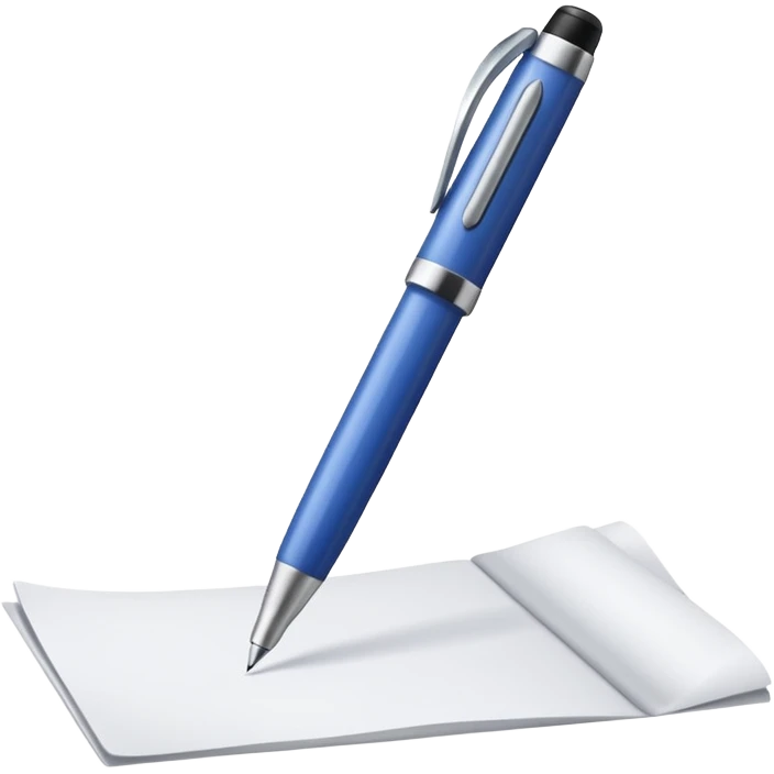 paper and pen emoji