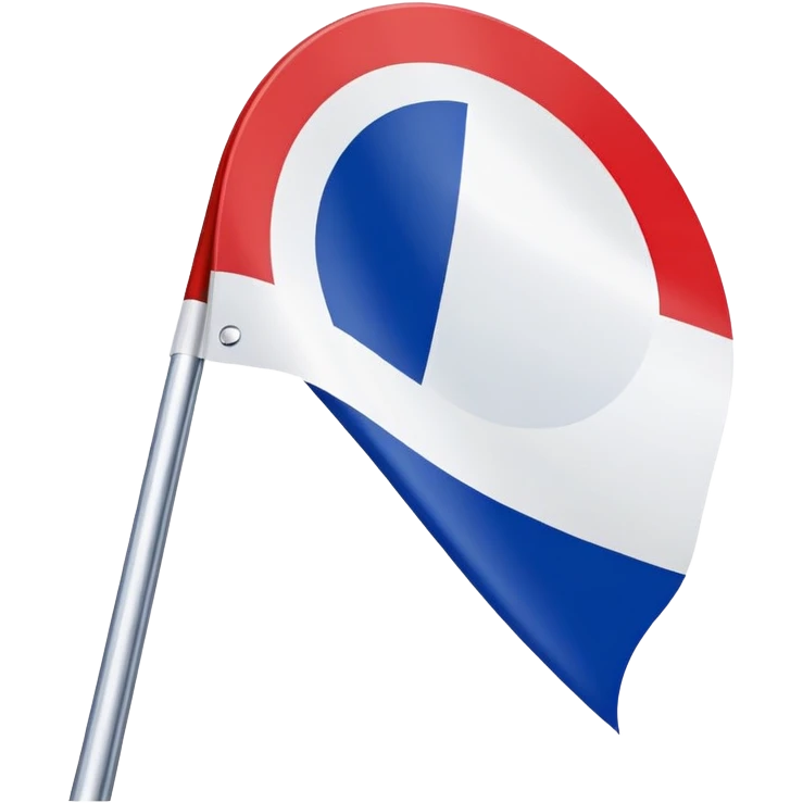 French flag with no entry sign overlaid, keep original flag intact emoji