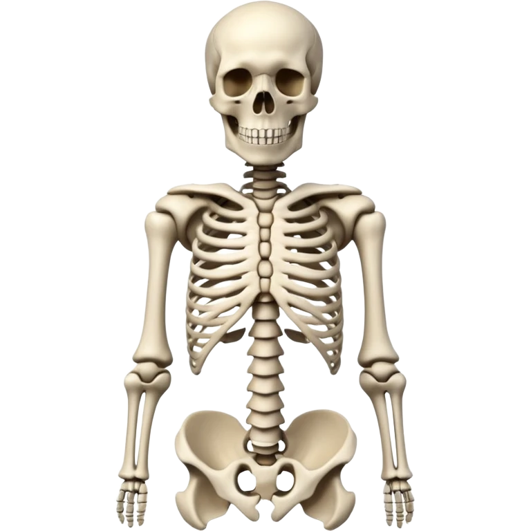 human Spine skelton emoji