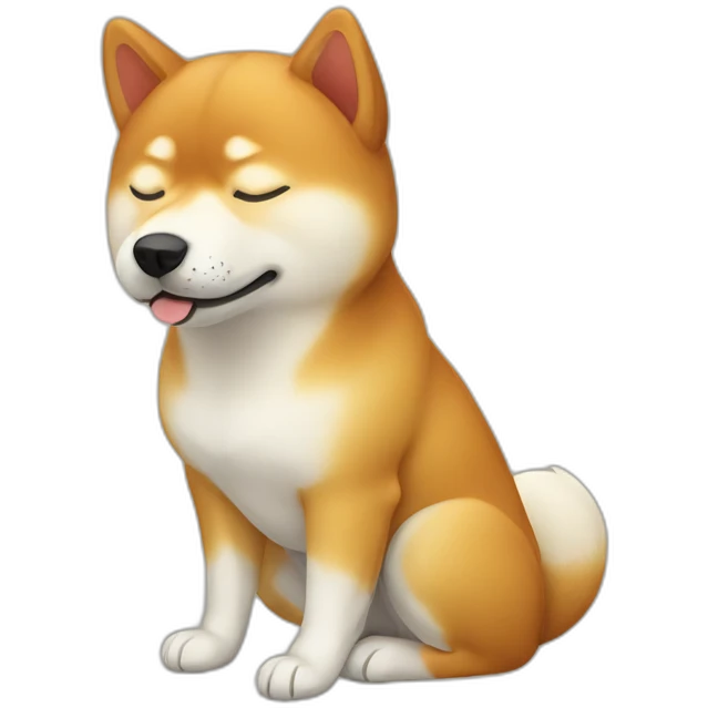 sleeping-shiba-dog emoji