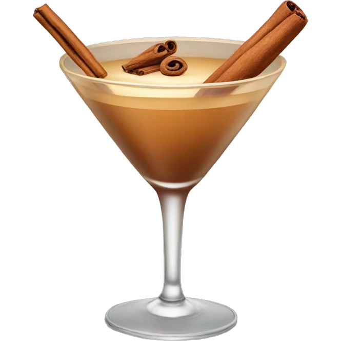 cinnamon martini emoji