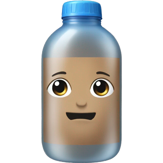 Water bottle  emoji