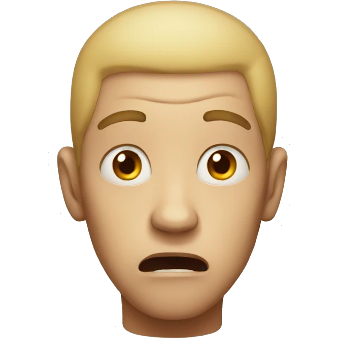Scared emoji