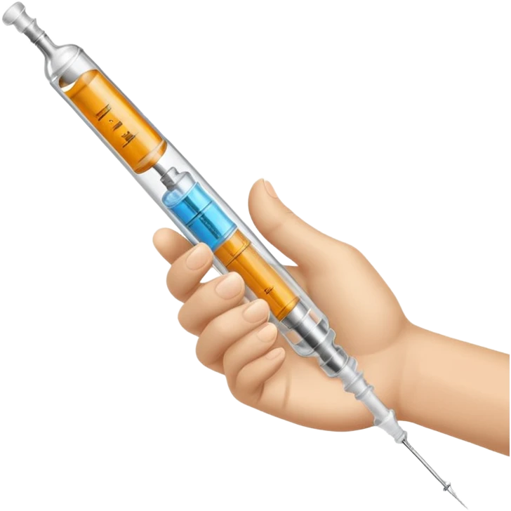 Syringe in fist emoji