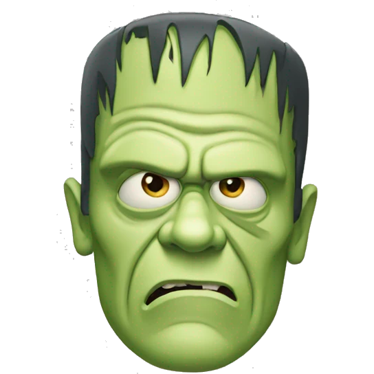 frankenstein head emoji