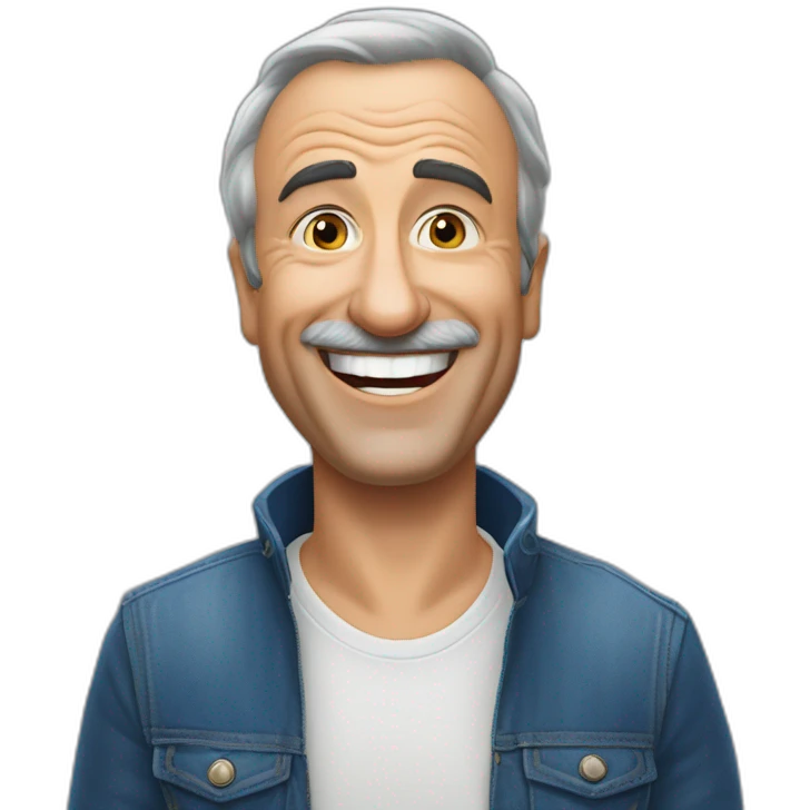 Jean-Pierre Pernaut jpp pleure de rire 😂 emoji