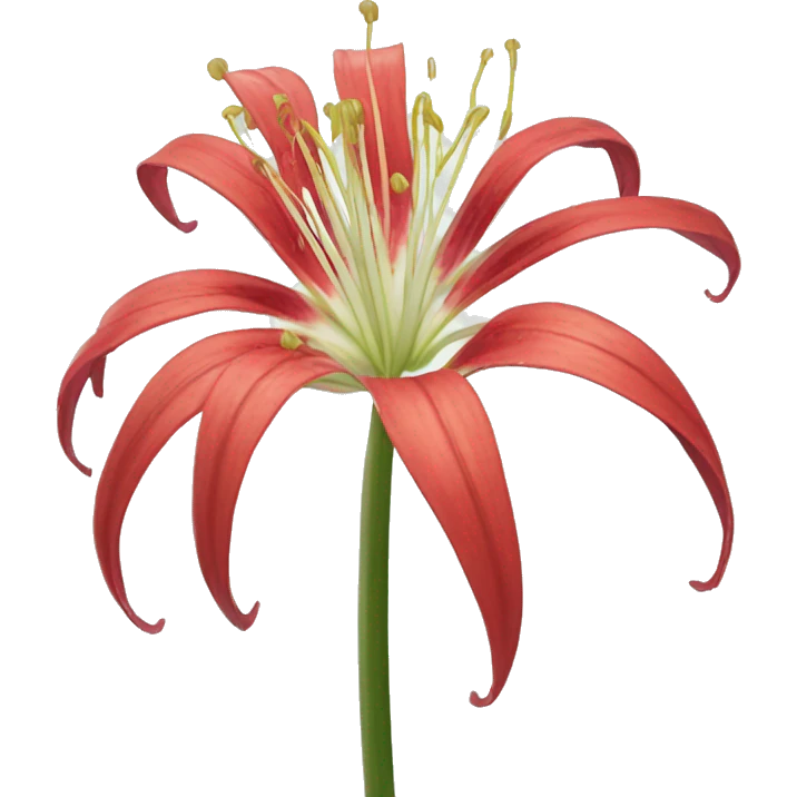 Spider lily emoji