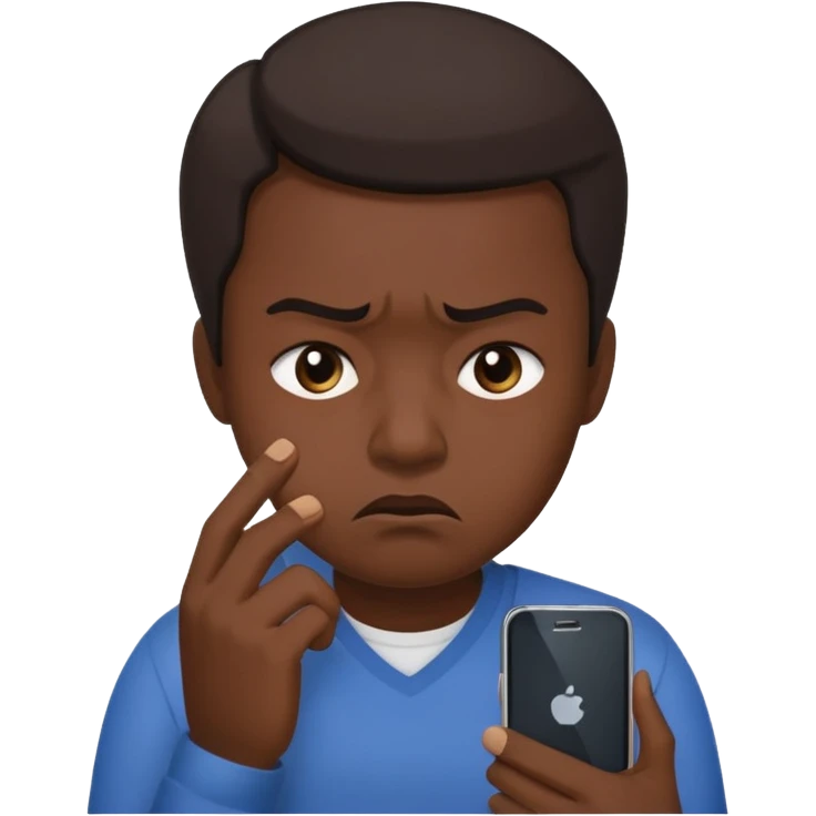 nahi h mera mobile me emoji