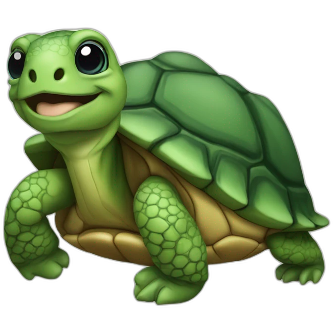 Tortue géante emoji