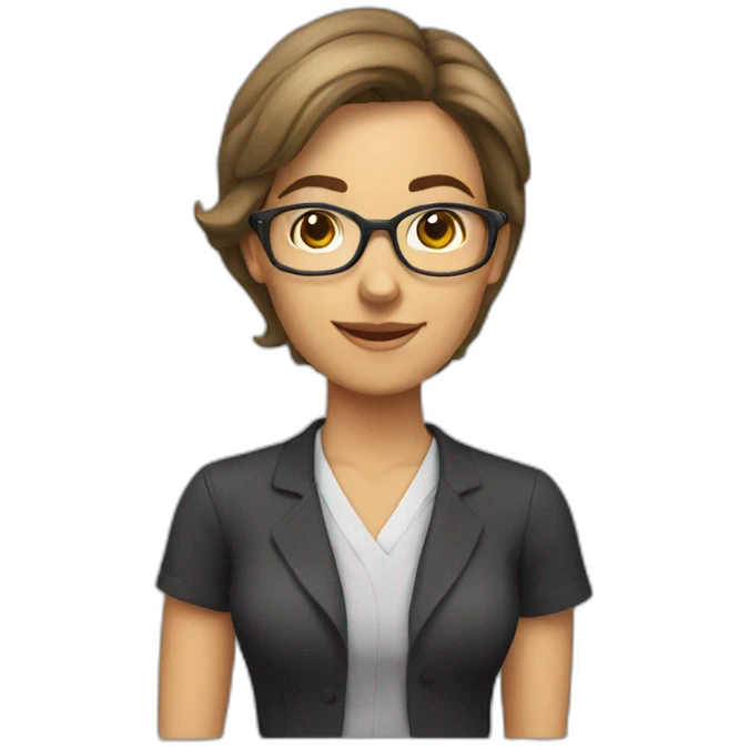 english teacher she emoji