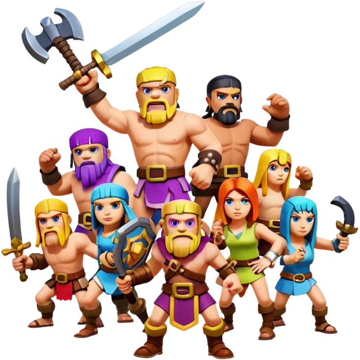 Clash of clans game emoji