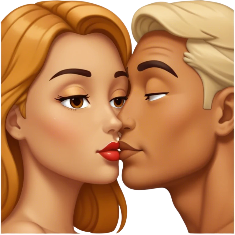 Gay kiss emoji