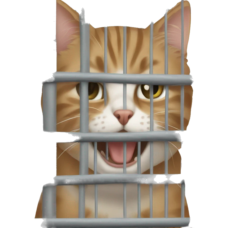 cat cage emoji