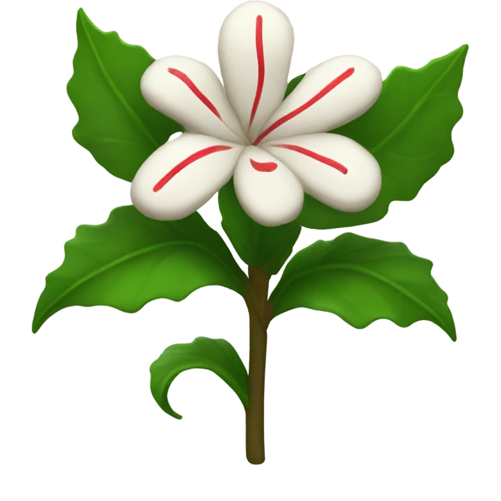 christmas flower  emoji