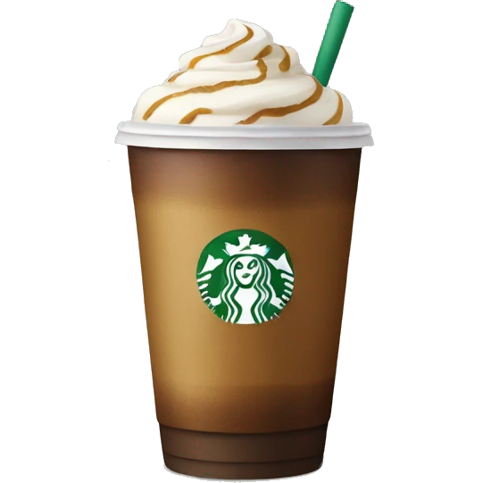 Starbucks coffe emoji