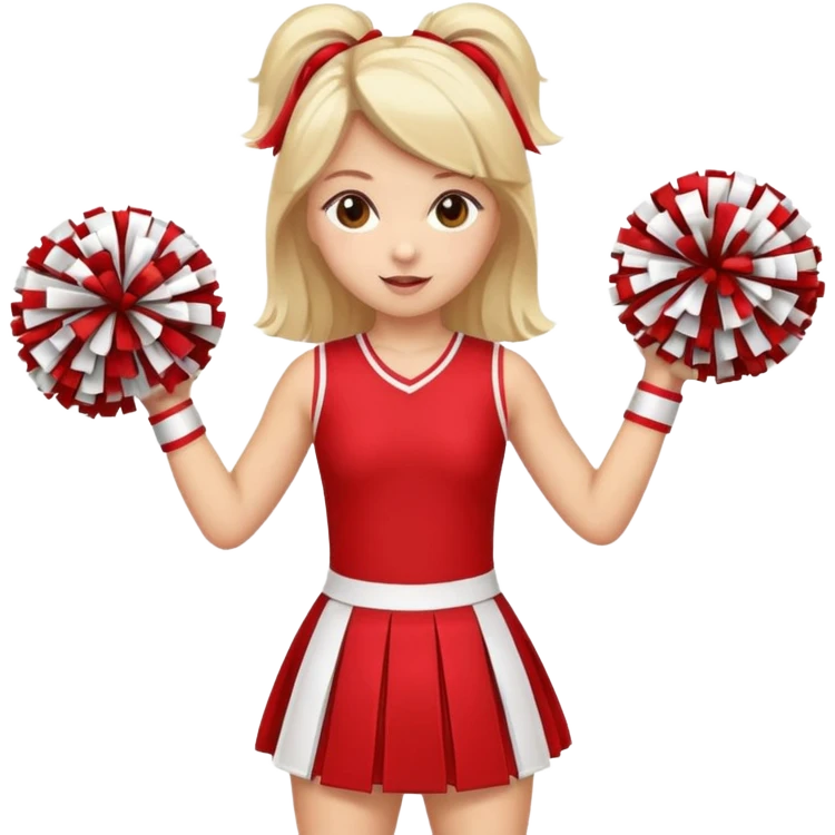 cheer leader dress emoji