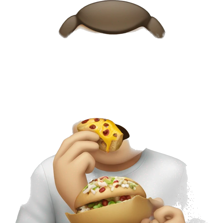 stress eating emoji