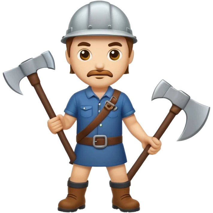 men with axes emoji