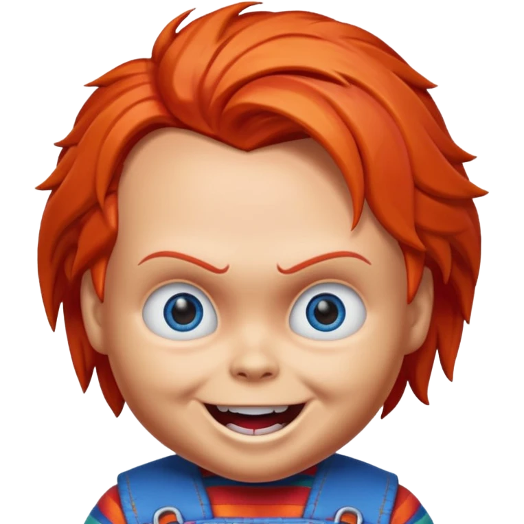 Un emojin de chuky emoji