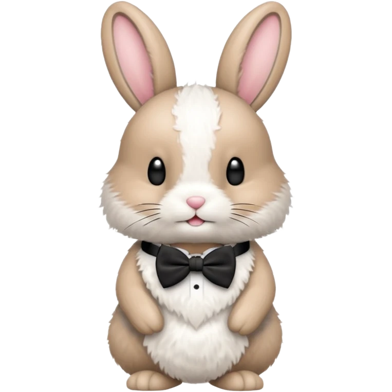 Bunny with a bowtie emoji