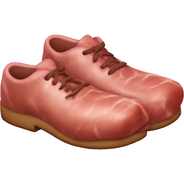 meat shoes emoji
