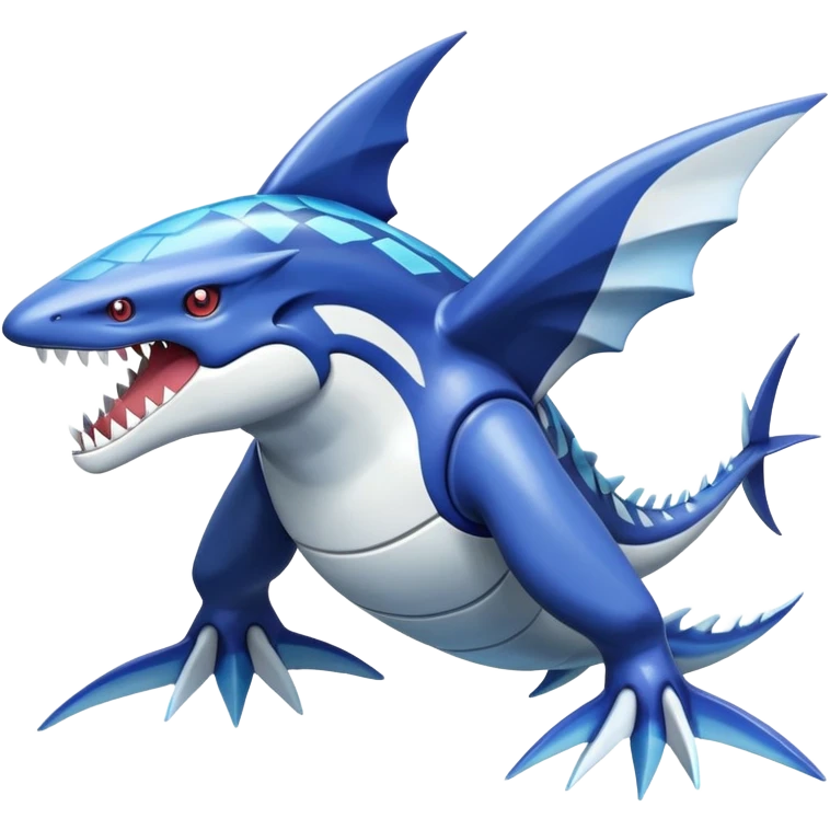 Dialga-Kyurem-Sharpedo-Kyogre-Pokémon-Fakémon-creature emoji