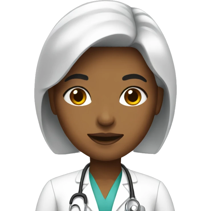 female doctor  emoji