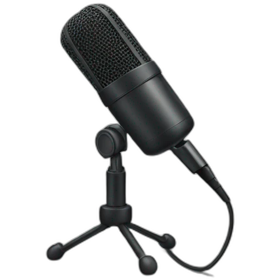 MICROPHONE emoji
