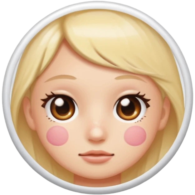 pimple patche sticker (feminine) emoji