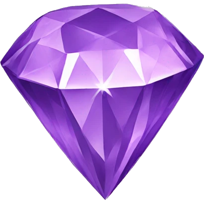 Purple diamonds  emoji