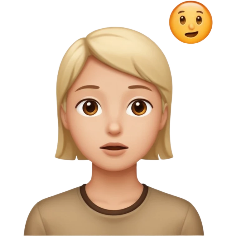 Head in but emoji